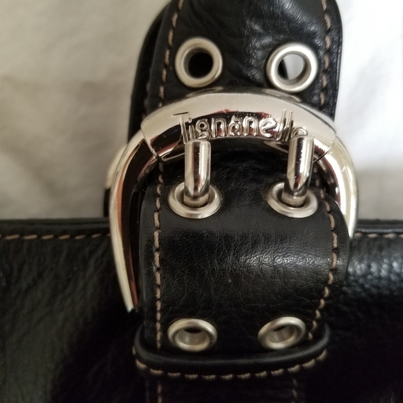 TIGNANELLO | Handbag | Black pebbled leather - Picture 6 of 13